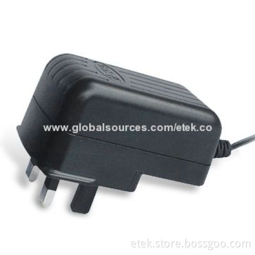 12W Switching Adapter with BS AC Plug, 90 to 264V AC Input Voltage